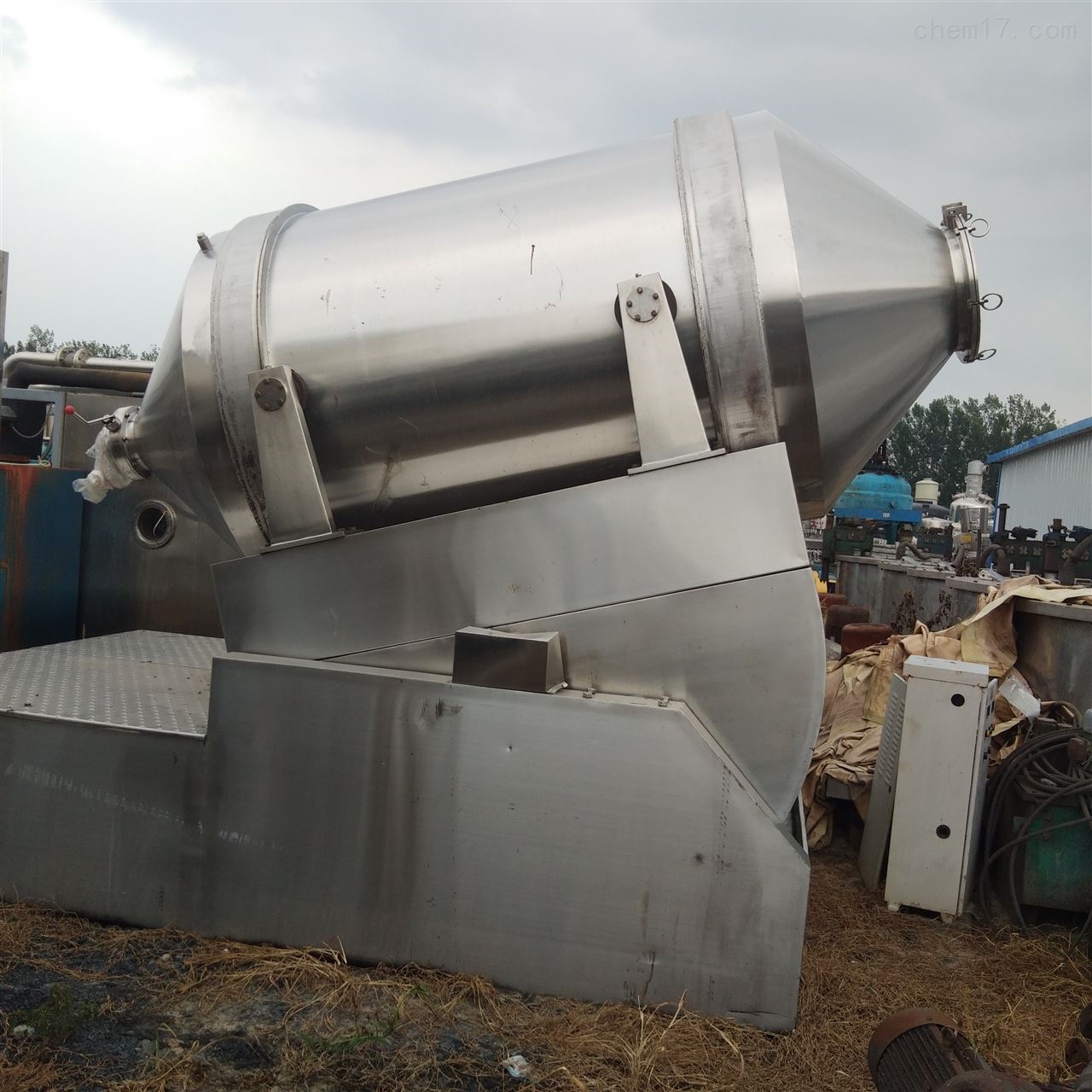 二手3000l不銹鋼二維混合機(jī)_二維混合機(jī)-梁山坤達(dá)二手設(shè)備購銷有限公